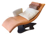 POST MODERN ‘DIVA’ CHAISE LOUNGE BY GIORGIO SAPORITI FOR IL LOFT (ITALY)
