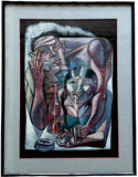 DOUBLE PORTRAIT BY CÉSAR LEAL JIMÉNEZ (1989)