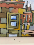 MODERNIST ROOFTOP CITYSCAPE (1960s)