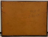 OIL-ON-BOARD CASTLE INTERIOR SIGNED “RAFALOW” (1965)
