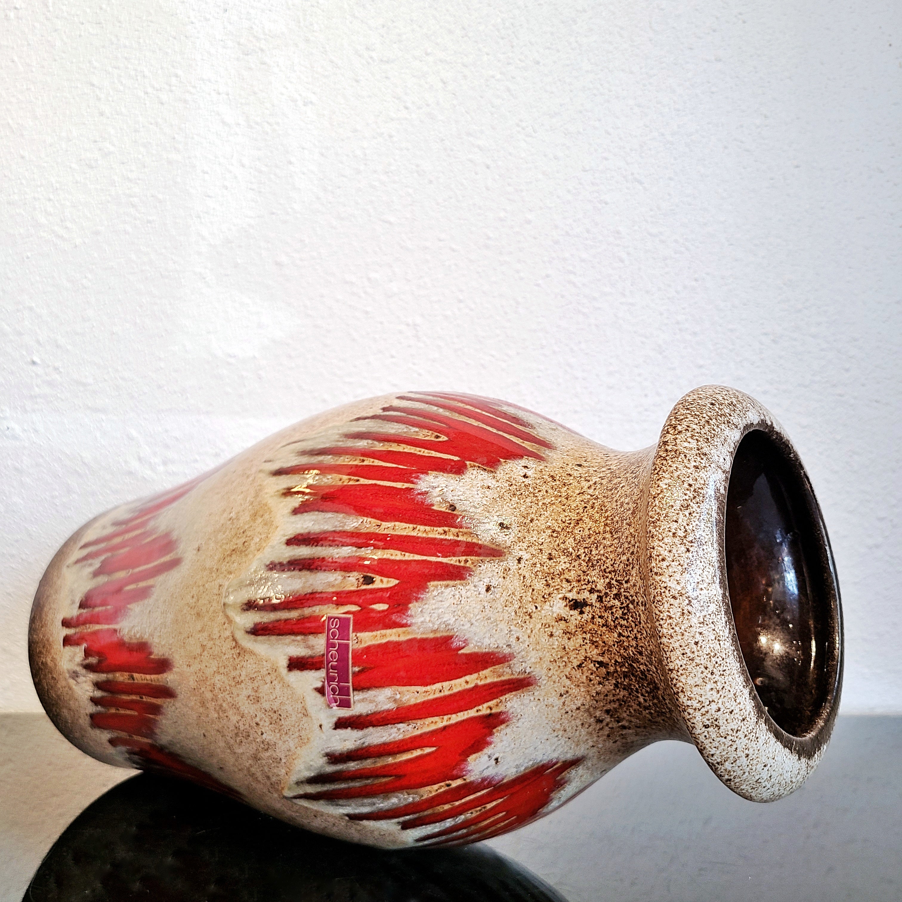 VIBRANT SCHEURICH ‘LORA’ FLOOR VASE Nr. 290/40