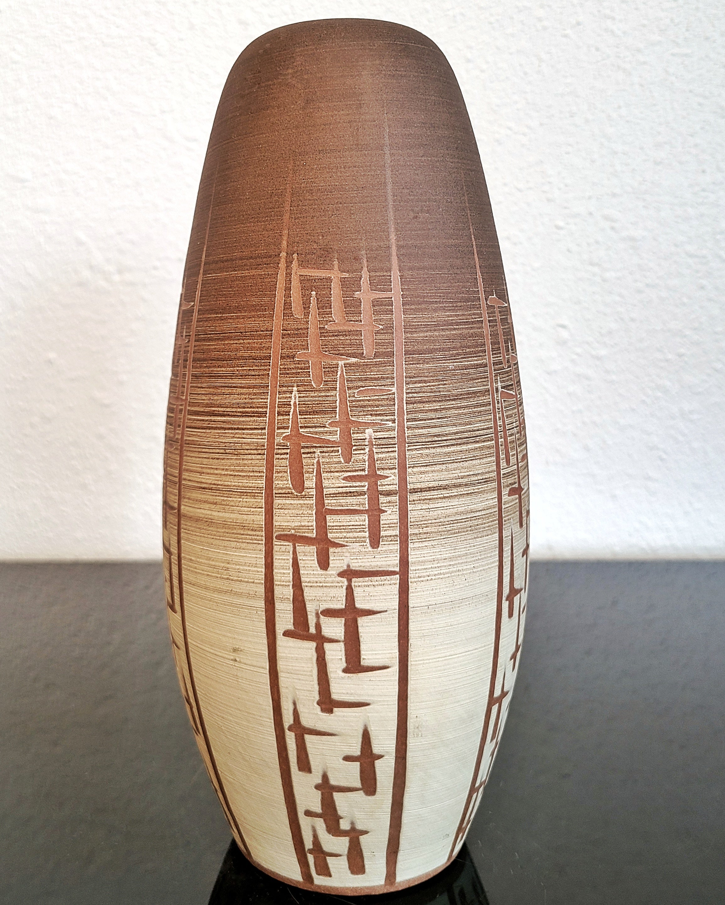 TALL ERHARD GOSCHALA STUDIO VASE Nr. 21B (GDR)