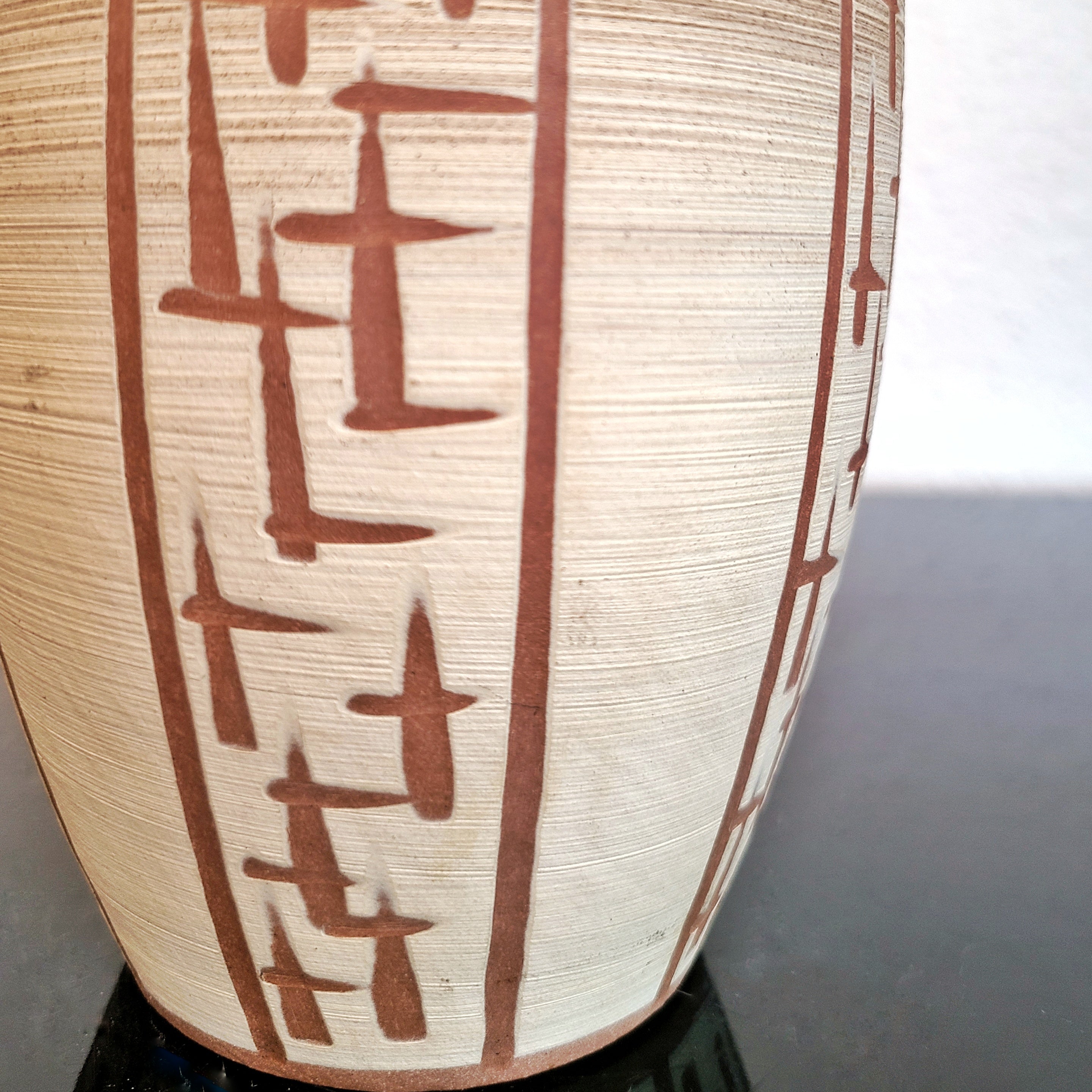 TALL ERHARD GOSCHALA STUDIO VASE Nr. 21B (GDR)