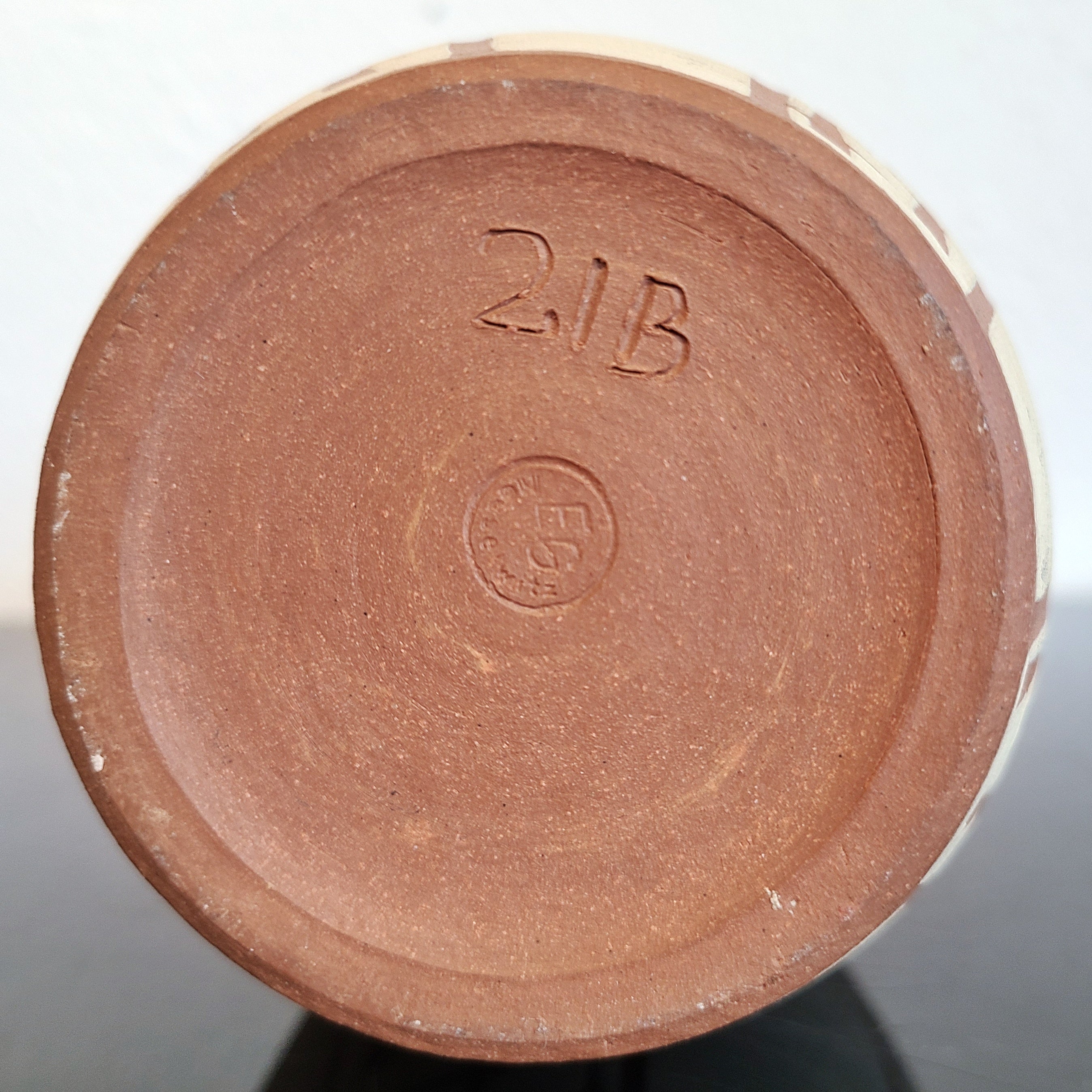 TALL ERHARD GOSCHALA STUDIO VASE Nr. 21B (GDR)
