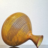 FUNNEL-MOUTH VASE WITH RIDGES BY ALVINO BAGNI
