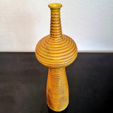 CONICAL VASE WITH BULB AND RIDGES BY ALVINO BAGNI