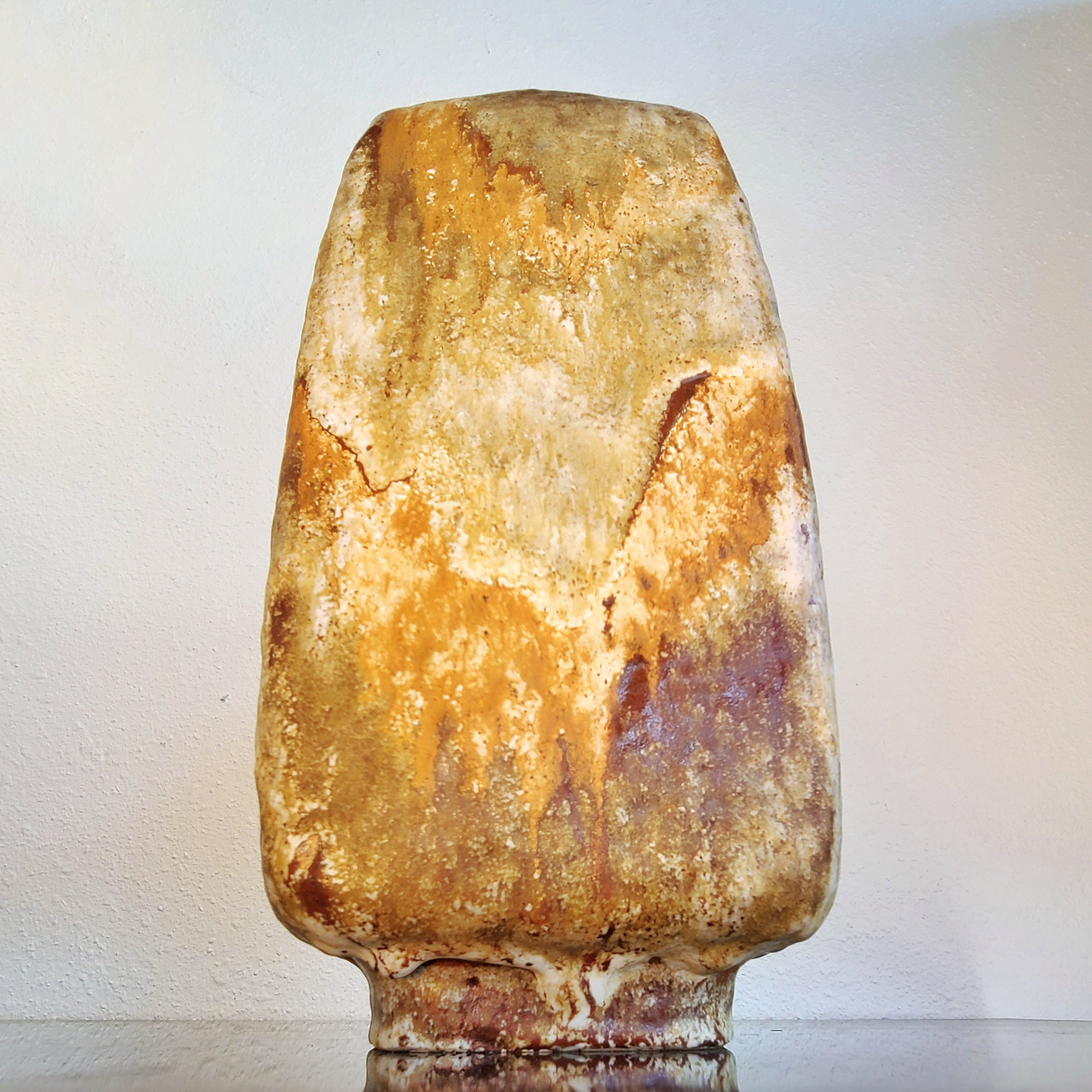 TALL RUSCHA KERAMIK BOX VASE Nr. 873