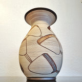 SAWA KERAMIK ‘TORINO’ DÉCOR “KLINKER” VASE Nr. 209/25