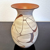 SAWA KERAMIK ‘TORINO’ DÉCOR “KLINKER” VASE Nr. 209/25