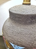HAND-THROWN ALVINO BAGNI TABLE LAMP