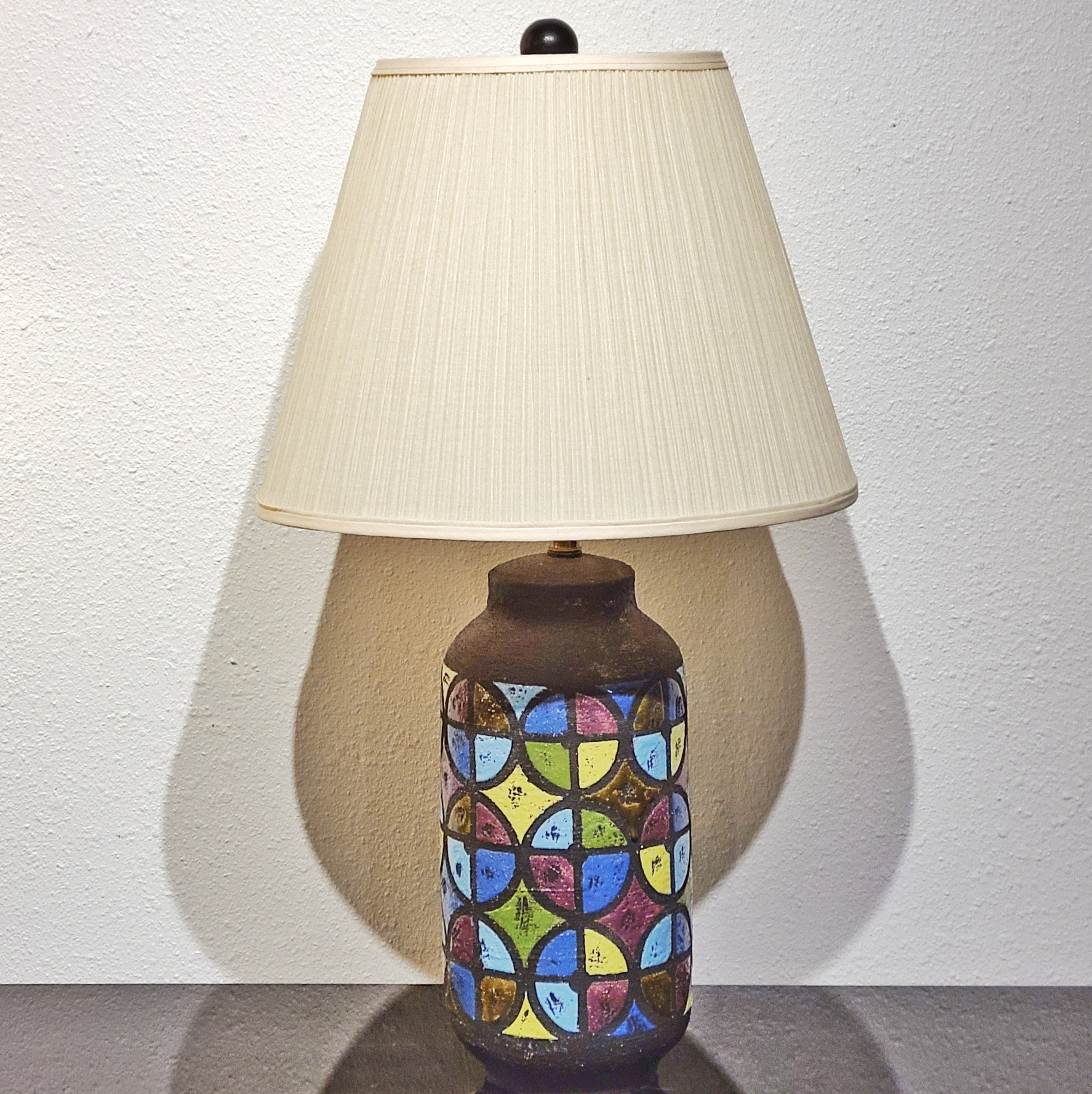 HAND-THROWN ALVINO BAGNI TABLE LAMP