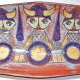 VIKING LONGSHIP BOWL BY MARIANNE STARCK FOR MICHAEL ANDERSEN & SØN