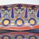 VIKING LONGSHIP BOWL BY MARIANNE STARCK FOR MICHAEL ANDERSEN & SØN