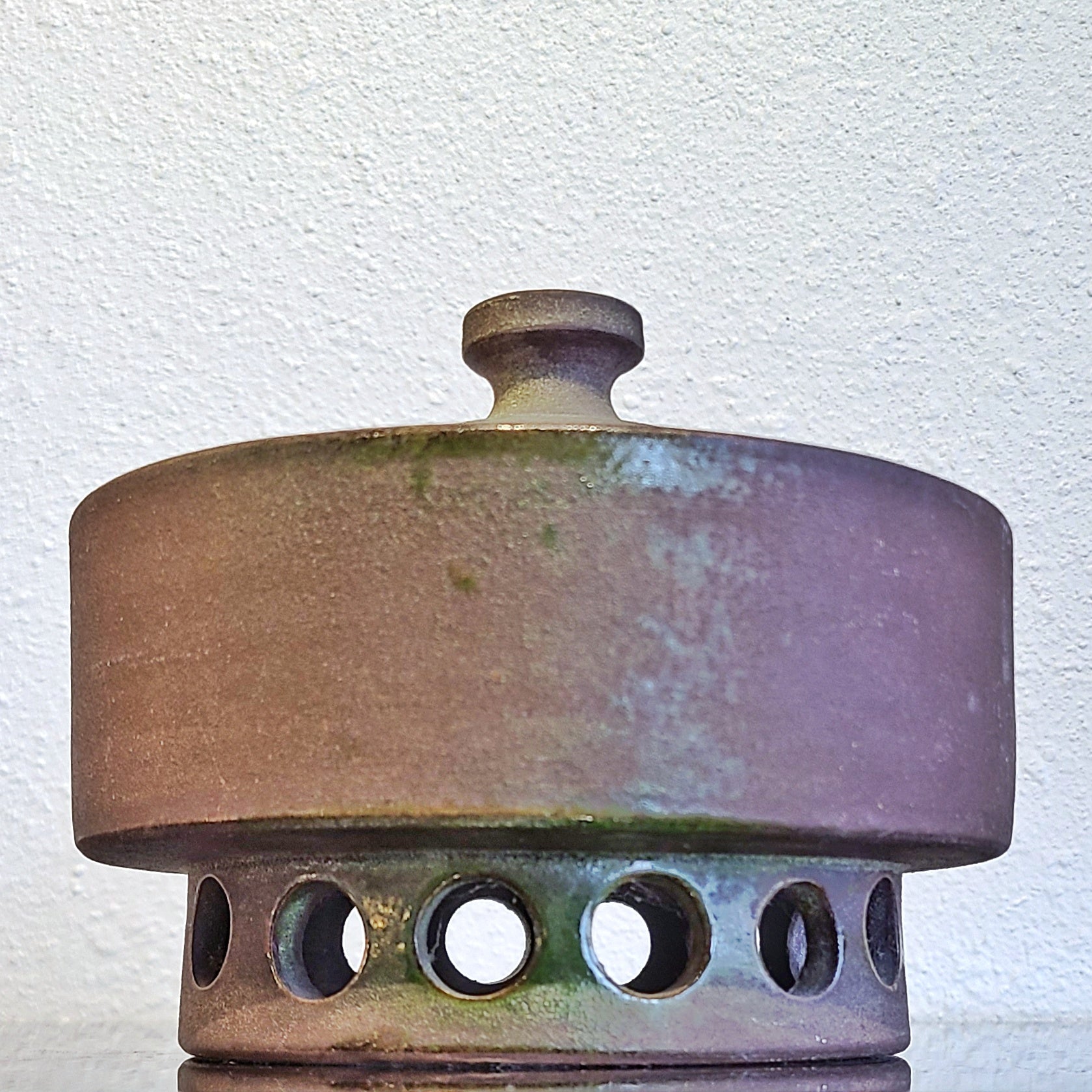 ‘ETRUSCAN’ COVERED BOX BY ALDO LONDI FOR BITOSSI