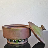 ‘ETRUSCAN’ COVERED BOX BY ALDO LONDI FOR BITOSSI