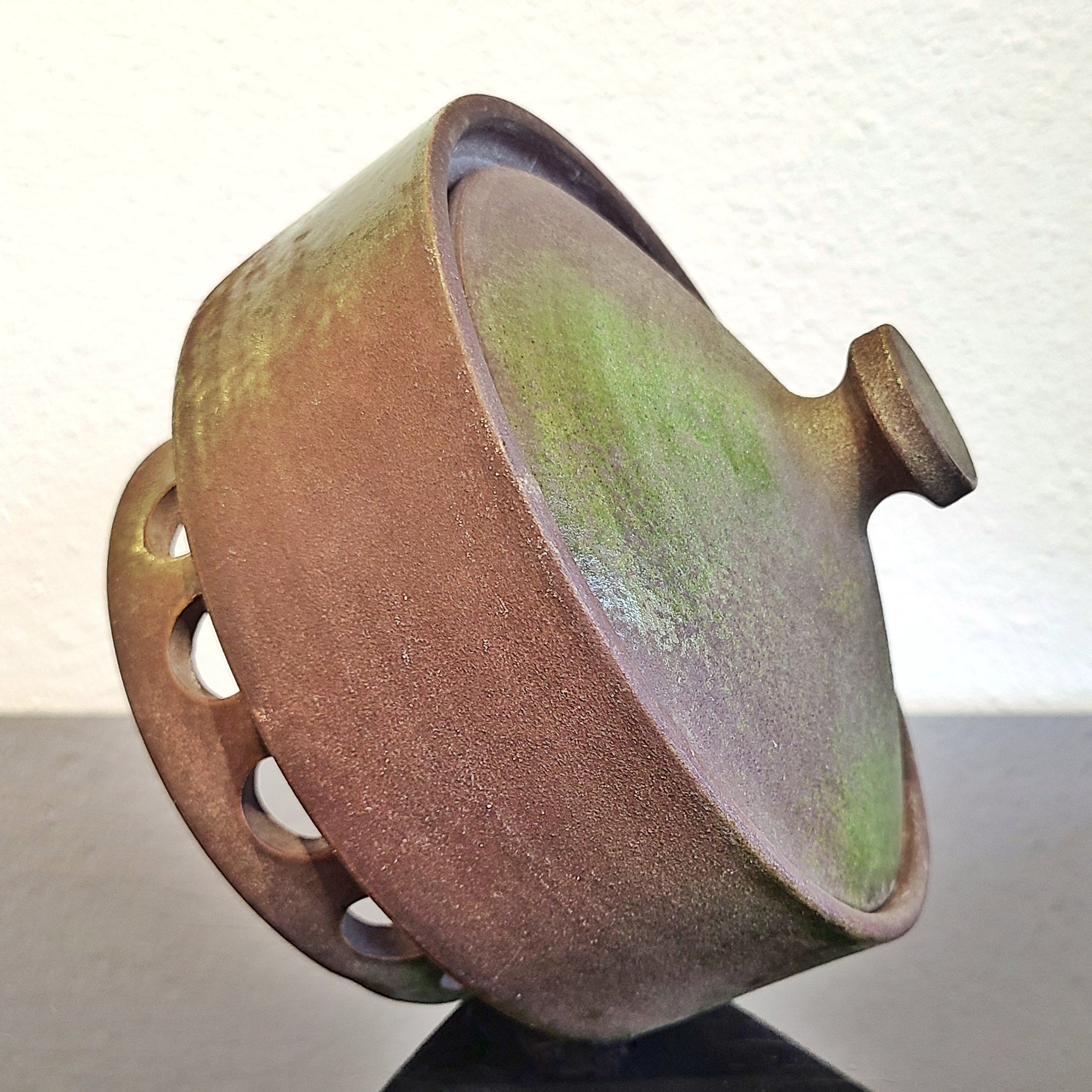 ‘ETRUSCAN’ COVERED BOX BY ALDO LONDI FOR BITOSSI