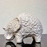 CHUNKY WHITE ELEPHANT BY ALDO LONDI FOR BITOSSI