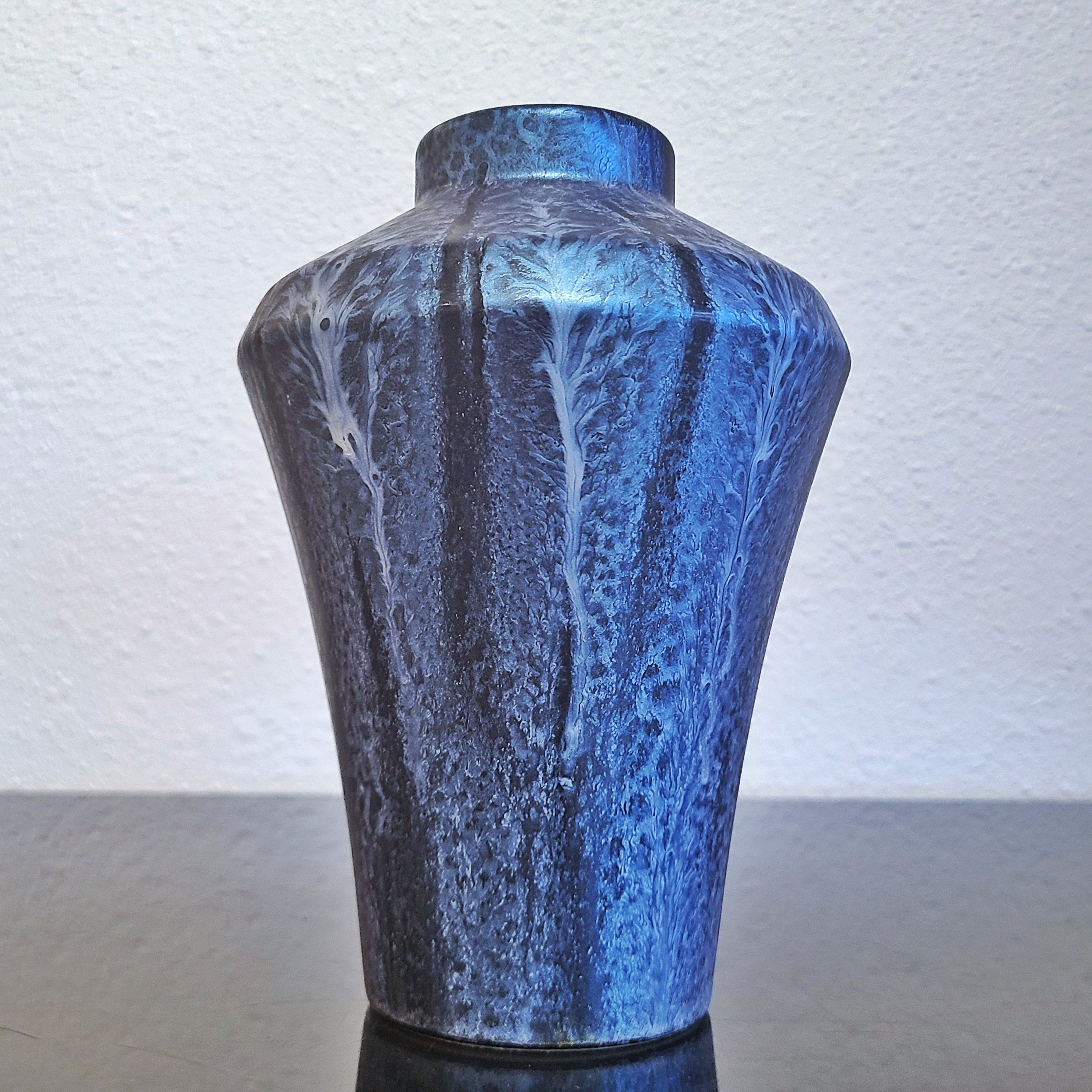 BLUE KNÖDGEN KERAMIK VASE Nr. 1060/20