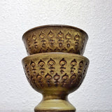 OLIVE GREEN BITOSSI ‘KEY’ DÉCOR CANDLE HOLDERS