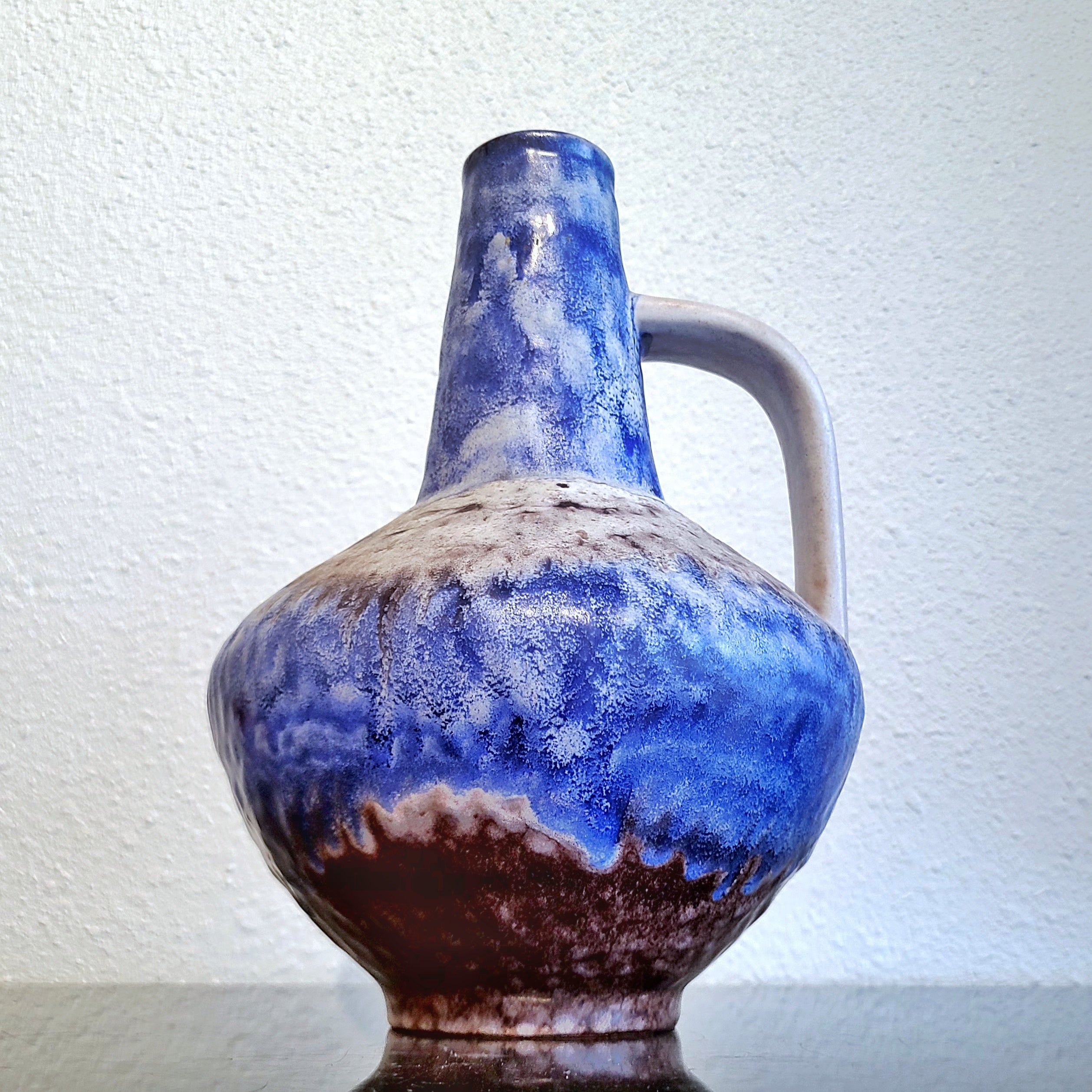CARSTENS BLUE & WHITE JUG VASE Nr. 201