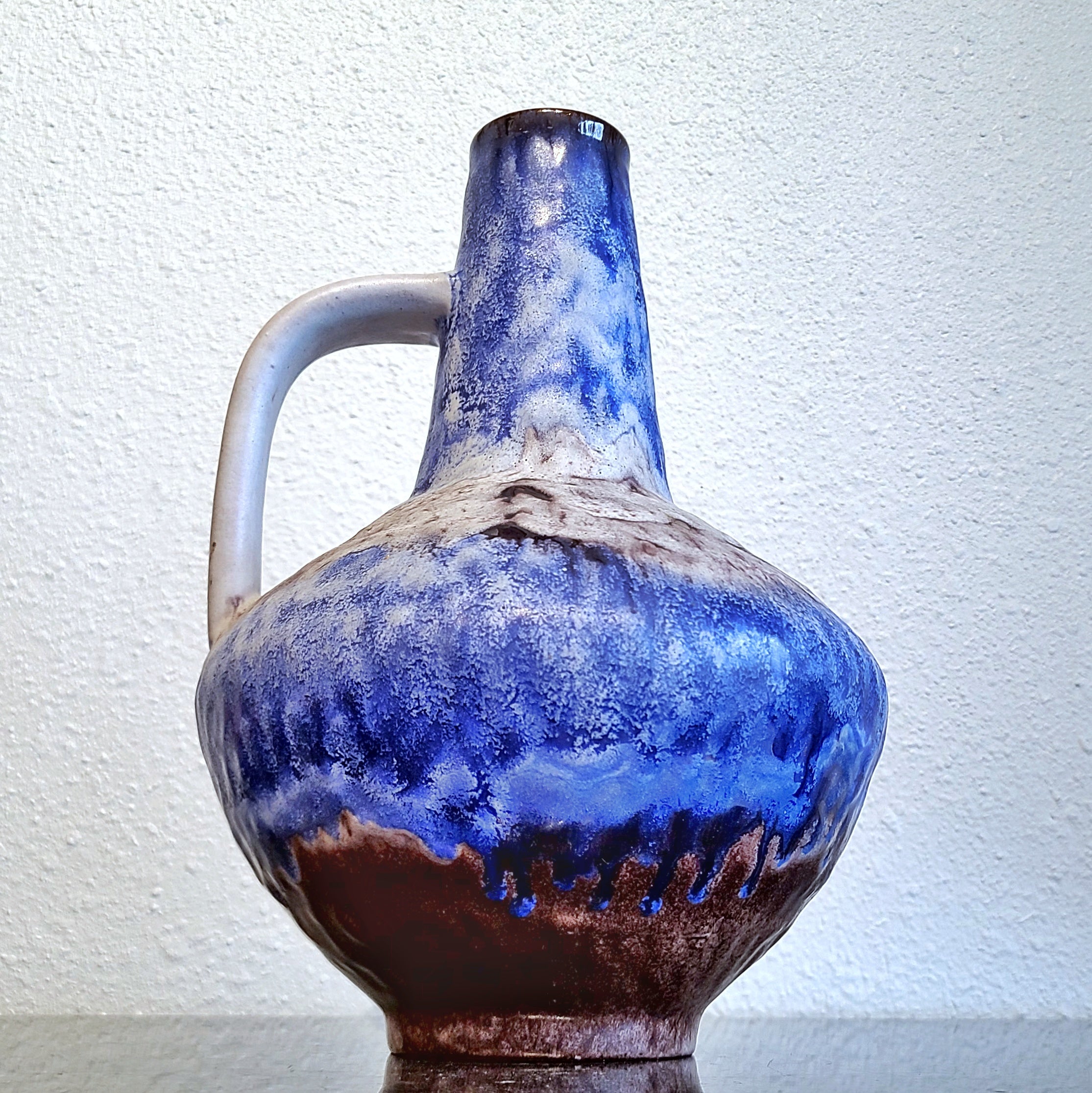 CARSTENS BLUE & WHITE JUG VASE Nr. 201