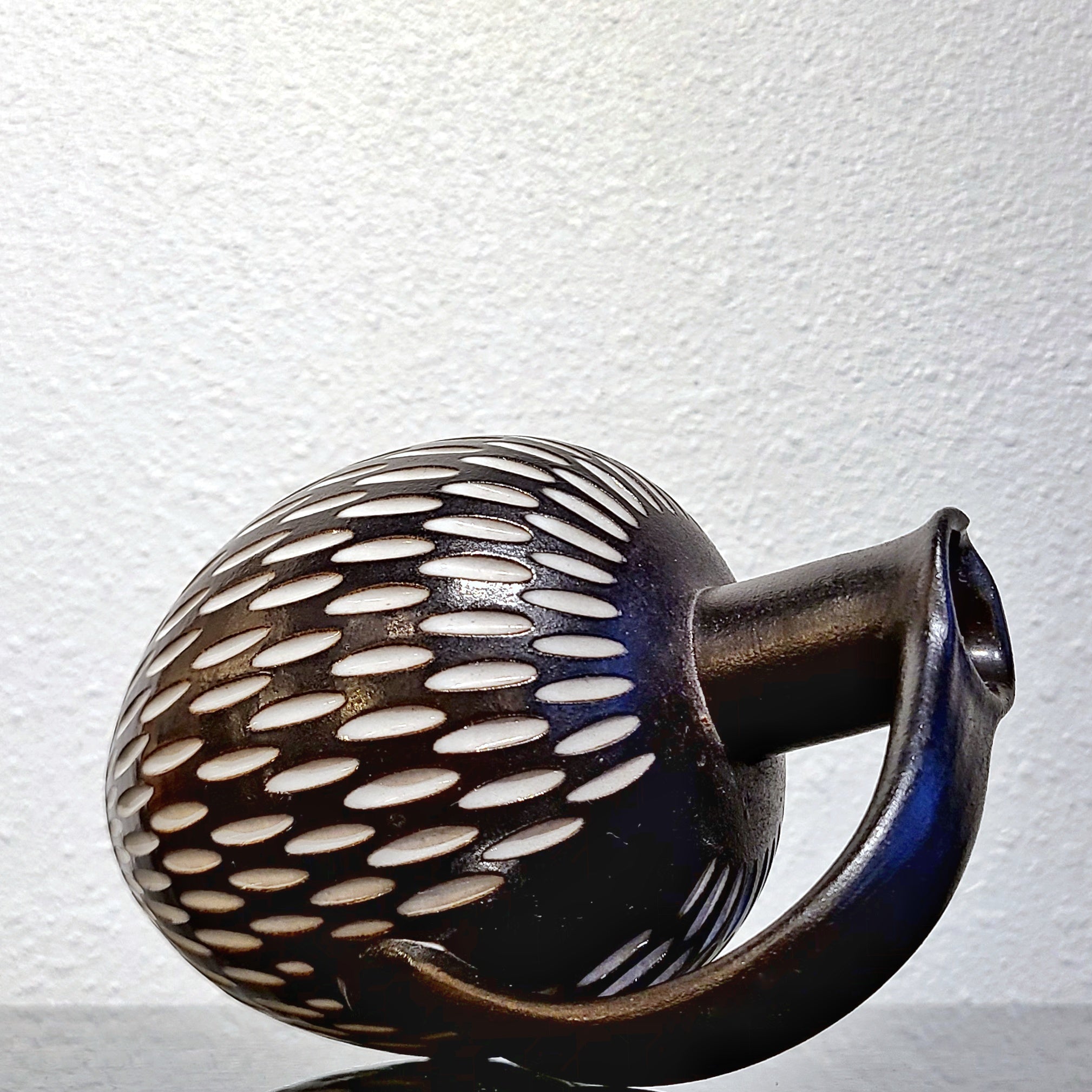 STUDIO POTTERY JUG VASE BY WILHELM AND ELLY KUCH