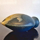 STUDIO POTTERY DOUBLE BUD VASE MARKED “MH”