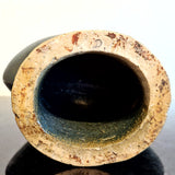 STUDIO POTTERY DOUBLE BUD VASE MARKED “MH”