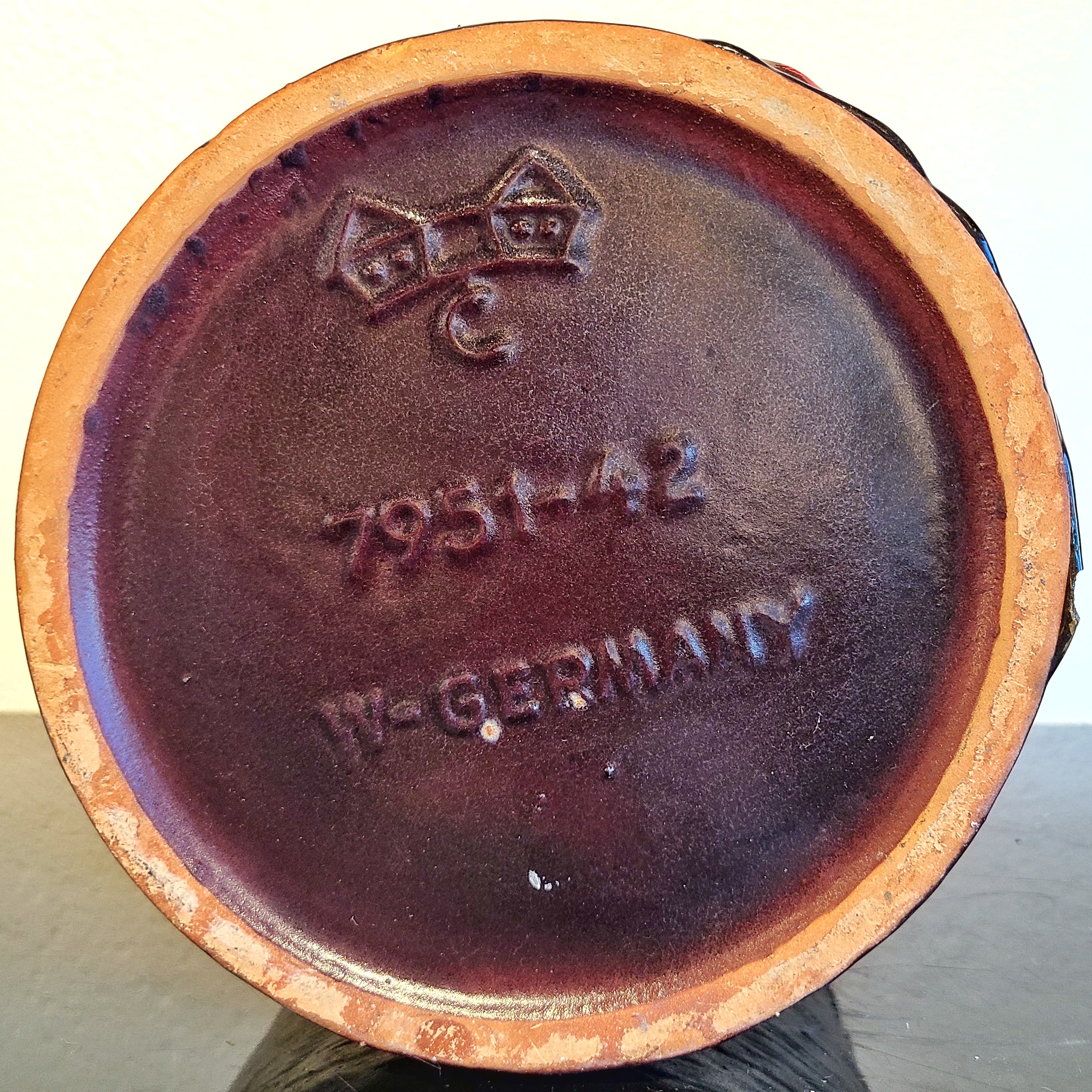 CARSTENS TÖNNIESHOF ‘MOONCRATER’ FLOOR VASE 7951/42
