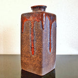 FAT-LAVA BOX VASE Nr. 671 BY URSULA BEYRAU FOR GRÄFLICH ORTENBURG