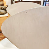 SET OF FOUR WHITE LACQUER  STACKING CHAIRS BY NORMAN CHERNER