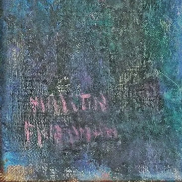 LARGE ATMOSPHERIC OIL ON CANVAS OF FIVE FEMALES BY MARTIN FRIEDMAN (1950s?)