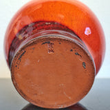 ORANGE ELLY & WILHELM KUCH STUDIO ORB VASE
