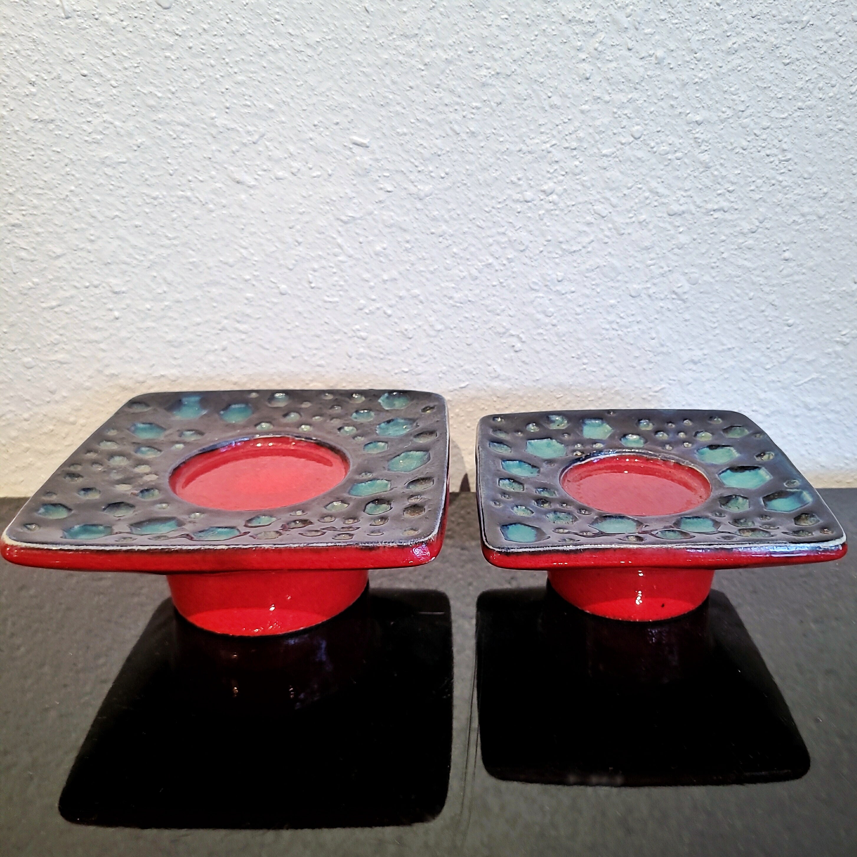 RARE DÜMLER & BREIDEN CANDLEHOLDERS Nrs. 31 & 32