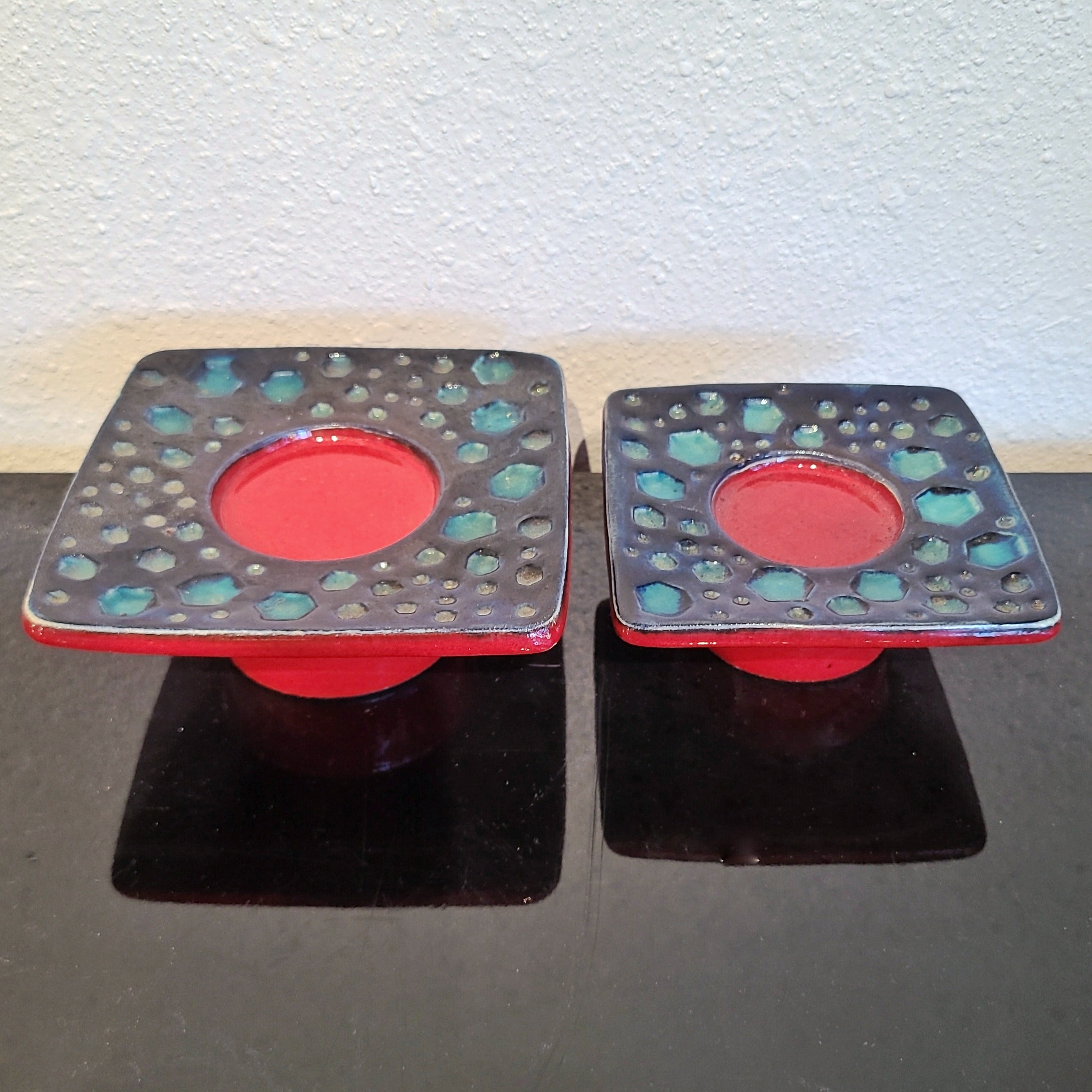 RARE DÜMLER & BREIDEN CANDLEHOLDERS Nrs. 31 & 32