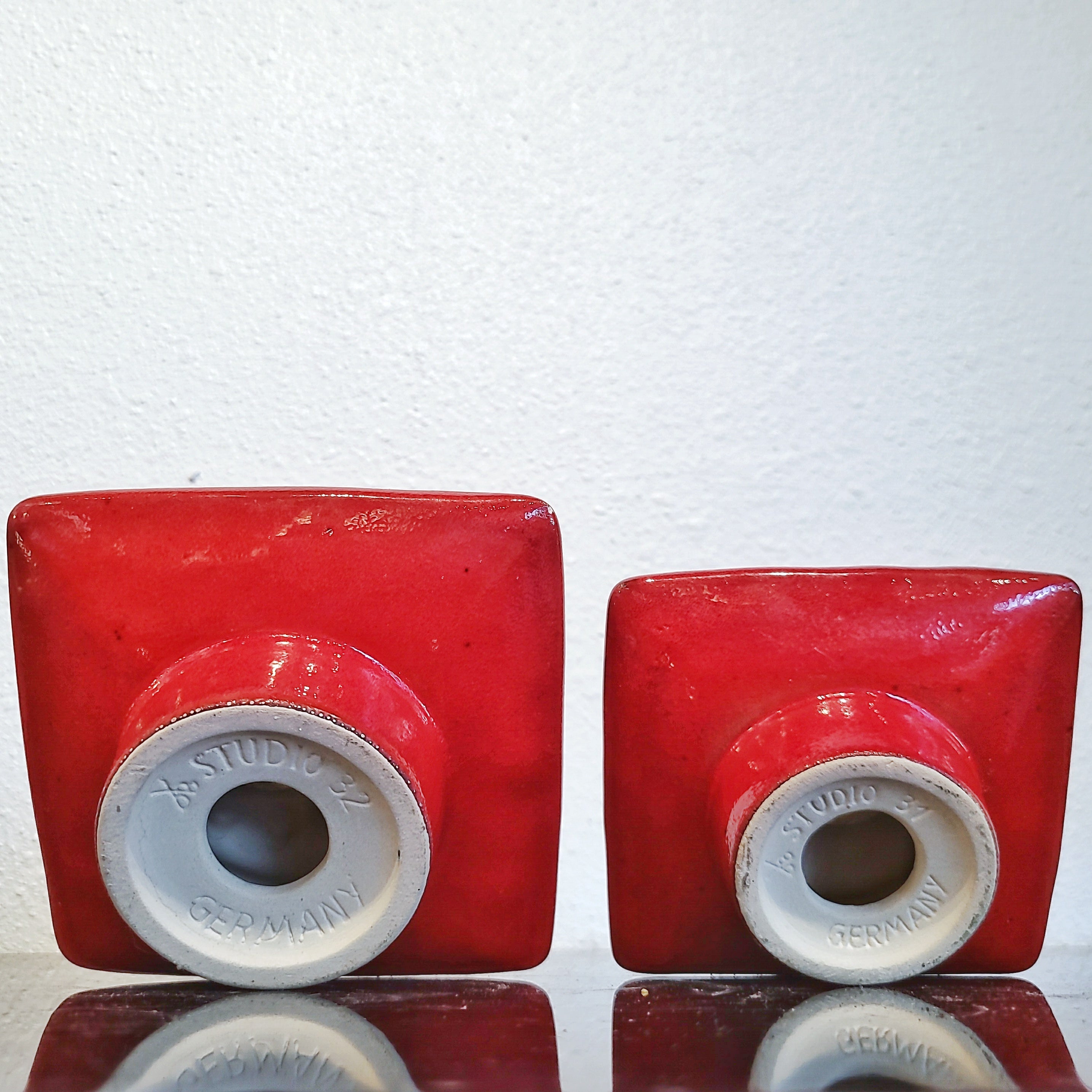 RARE DÜMLER & BREIDEN CANDLEHOLDERS Nrs. 31 & 32
