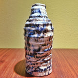 UNUSUAL COILED STONEWARE VASE SIGNED “RADOVICH”