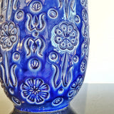 GIANT BLUE SCHEURICH ‘BERNINA’ VASE Nr. 265/52