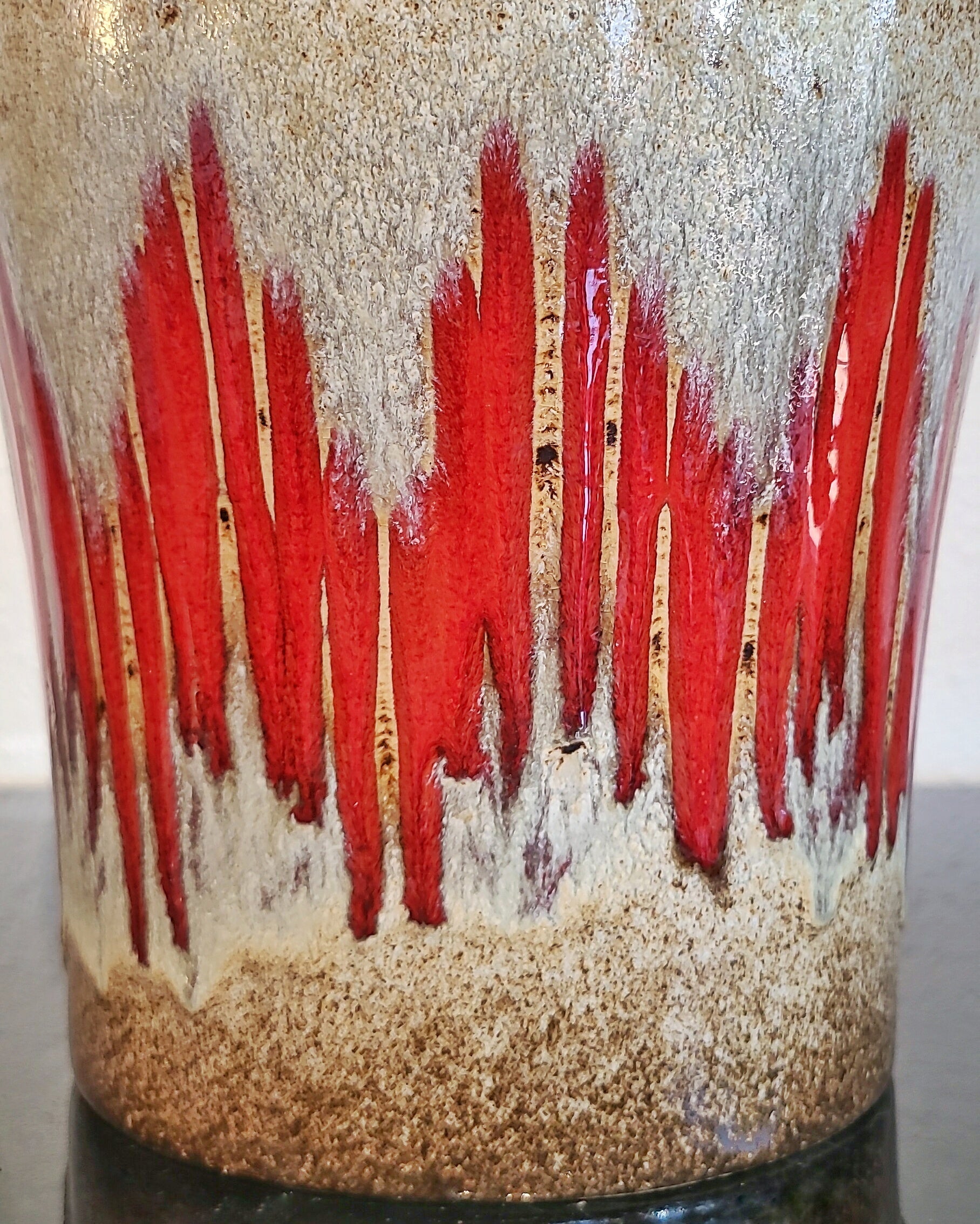 VIBRANT SCHEURICH ‘LORA’ FLOOR VASE Nr. 290/40