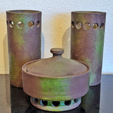 BITOSSI ‘ETRUSCAN’ DÉCOR CYLINDER VASE