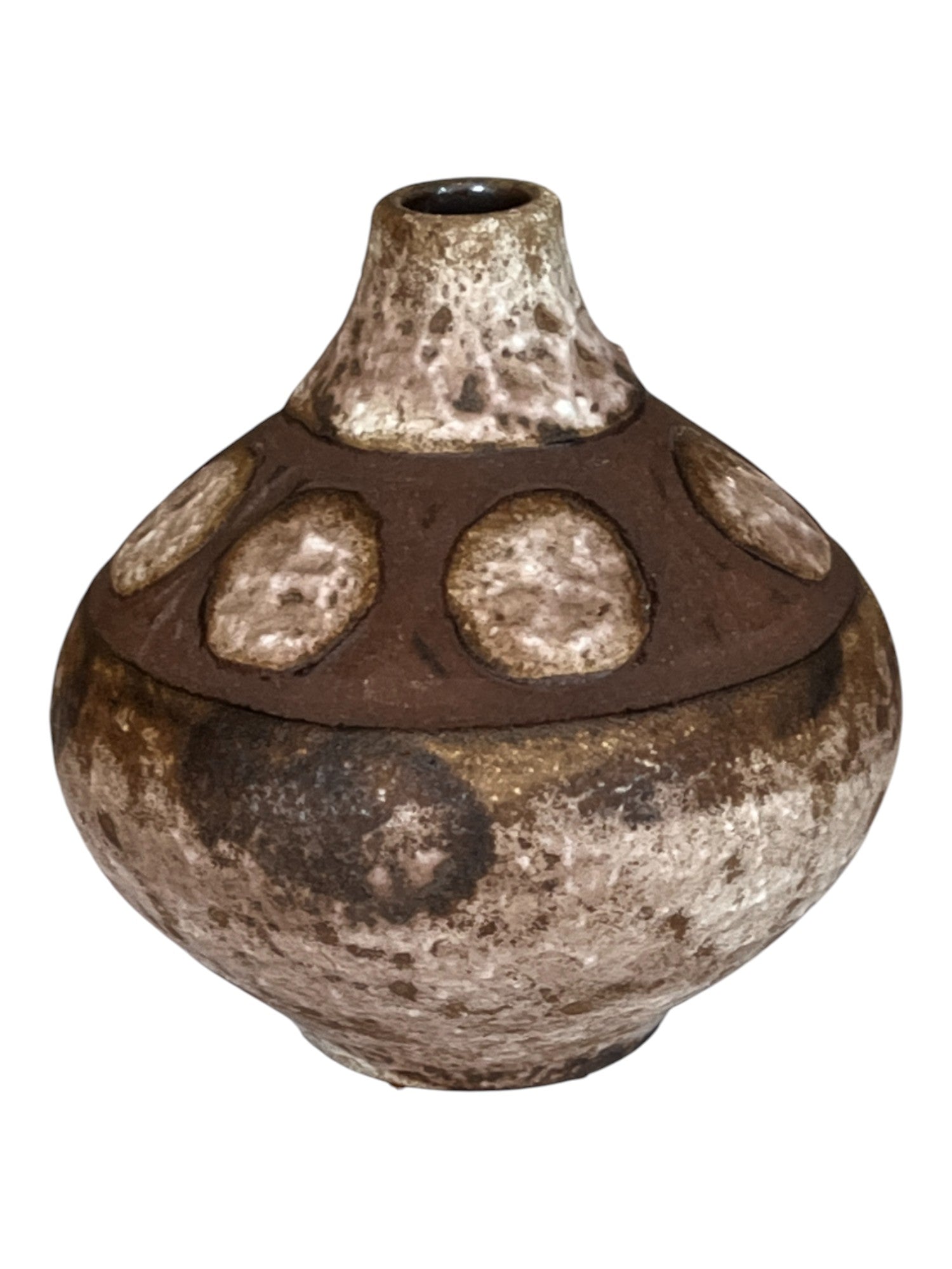MINI ONION VASE Nr. 117 FROM CERAMANO KERAMIK WITH ‘ÄGINA’ DÉCOR