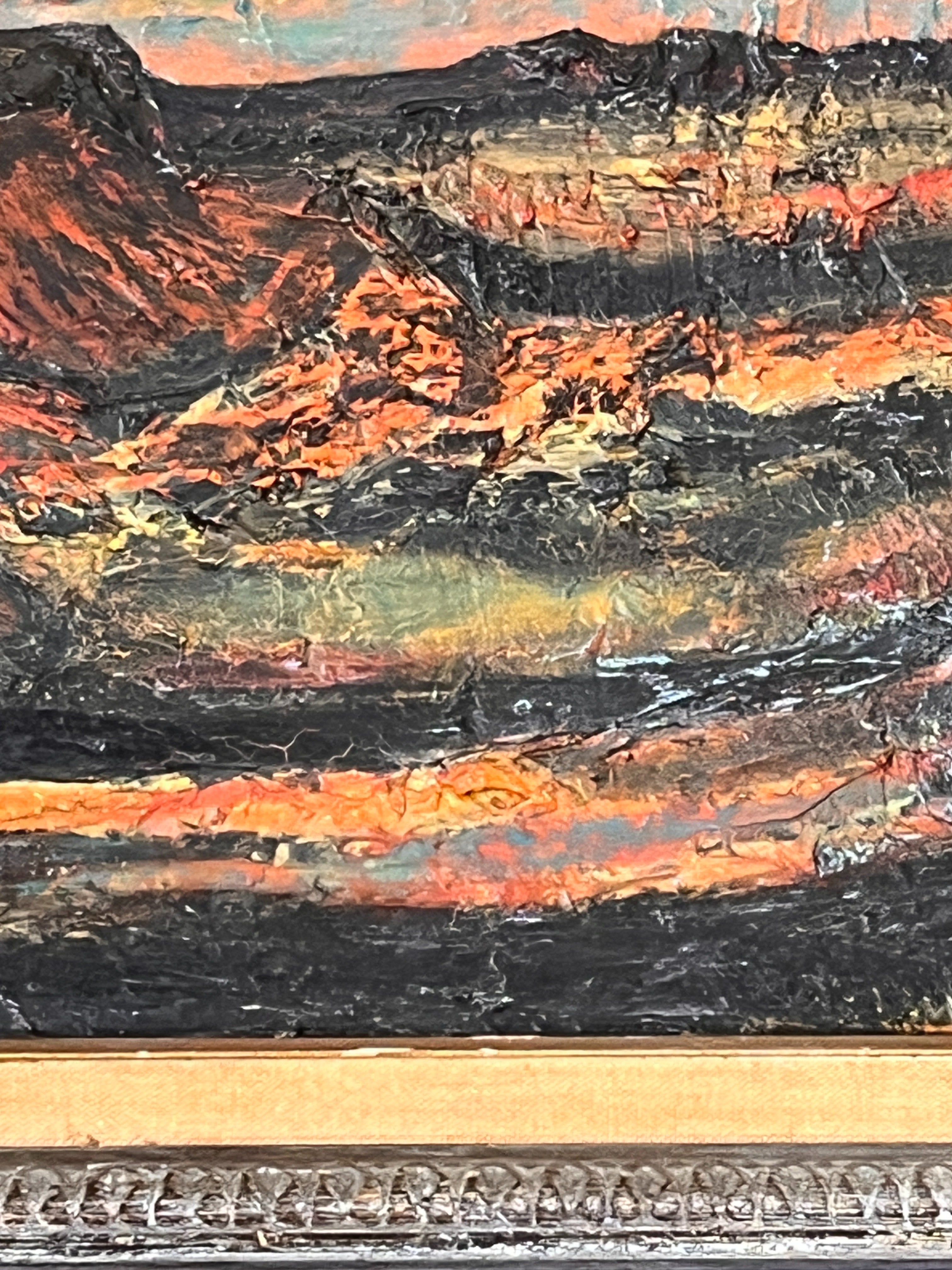‘MOUNTAIN MEADOW’ OIL-ON-BOARD BY GEORGE H.G. SWINTON (1960)