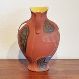 BODO MANS ‘BRASIL’ FLOOR VASE 291/40 FOR BAY KERAMIK (RARE)
