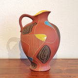 BODO MANS ‘BRASIL’ FLOOR VASE 291/40 FOR BAY KERAMIK (RARE)