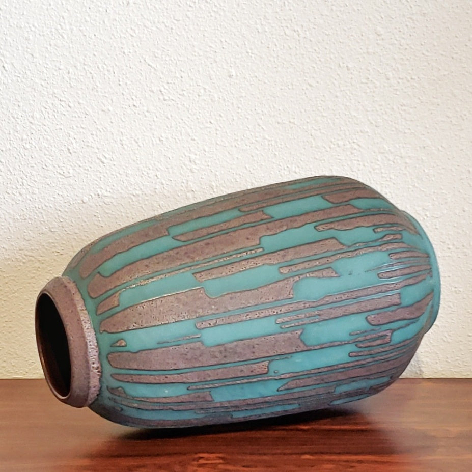 1960s CARSTENS TÖNNIESHOF ‘ATELIER’ SERIES ‘BERLIN’ VASE Nr. 186/44