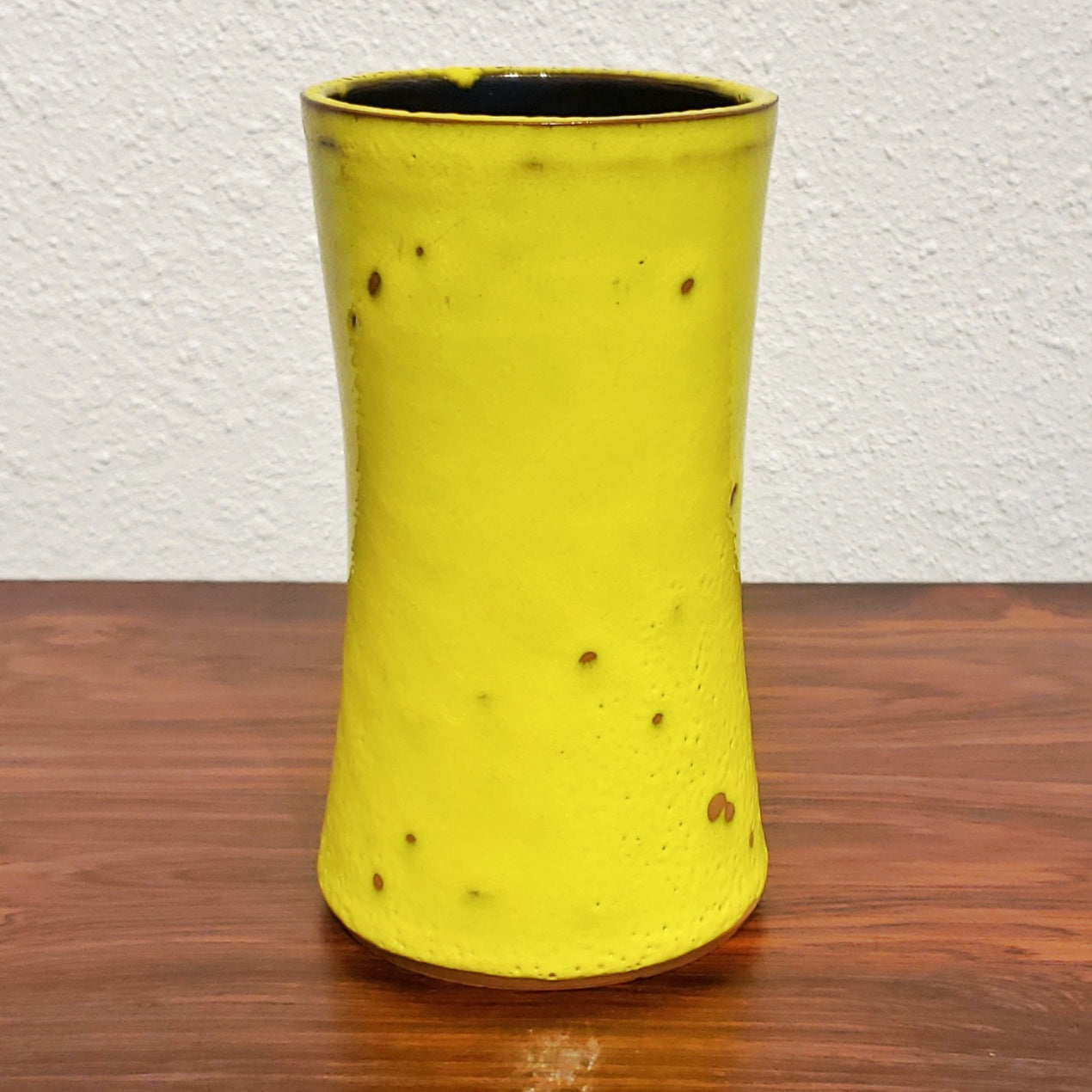 1960s ACID YELLOW GRAMANN RÖMHILD VASE