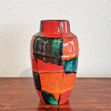 SCHEURICH KERAMIK ‘HARLEKIN’ VASE Nr. 549/21