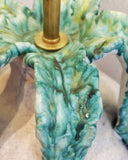 STUDIO POTTERY "POD" TABLE LAMP (ITALIAN?)