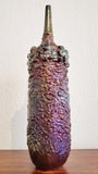RICHARD FREIWALD LUSTERWARE BOTTLE VASE