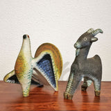 ÁGOSTON SIMÓ CHAMOTTE BIRD FIGURINE (HUNGARIAN)